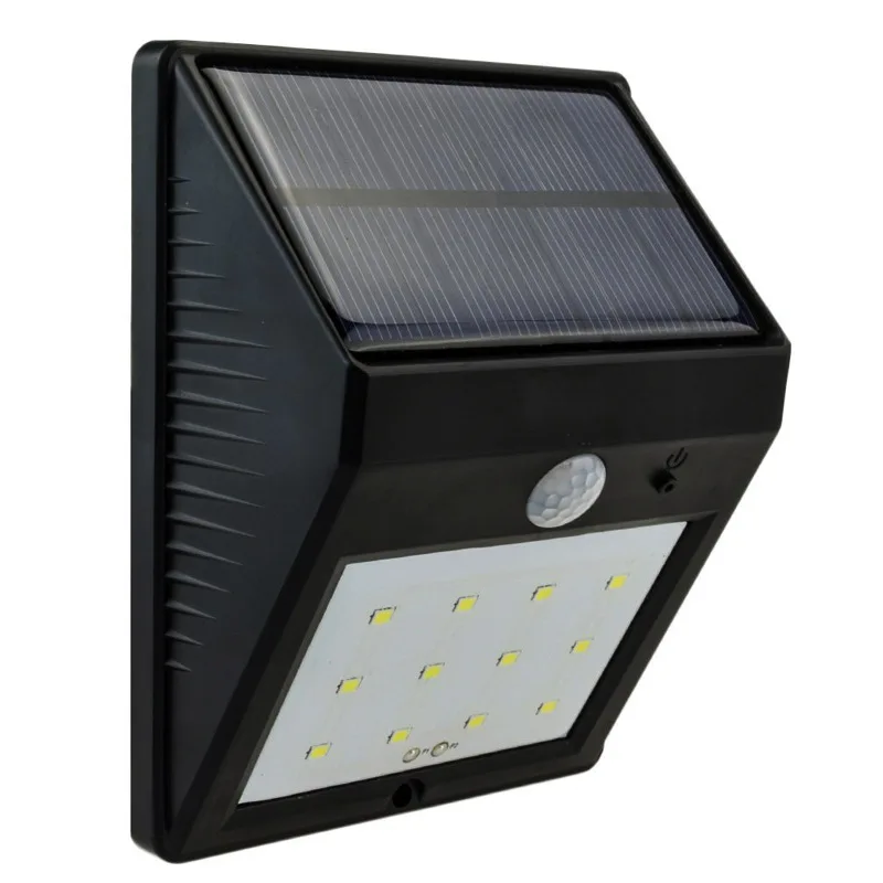

Cross Border for Solar Lights 12LED Outdoor Waterproof Human Body Sensing Landscape Courtyard Household Lighting