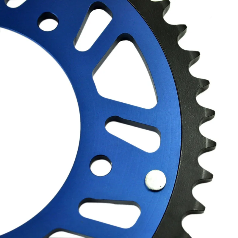 525 45T Задняя звездочка мотоцикла для Honda CBR600 F4 1999-2000 - Цвет: blue