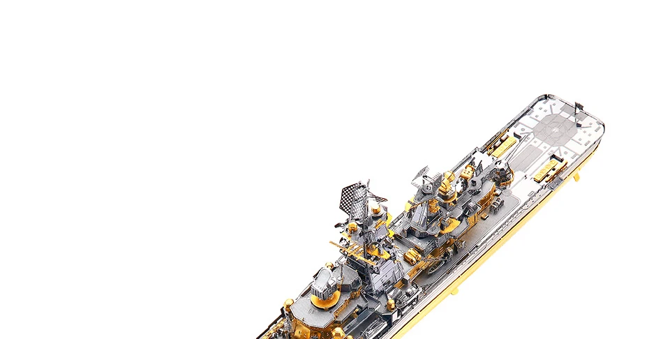DIY 3D металлическая головоломка игрушка в сборке корабль модель русский Battlecruiser Pyotr великие Набор для обучения игрушки для детей