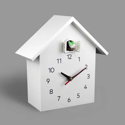 Cuckoo Quartz Wall Clock Desk Table Clocks Modern Design Bird Hanging Watch Decoration Alarm Clocks Home Living Room 