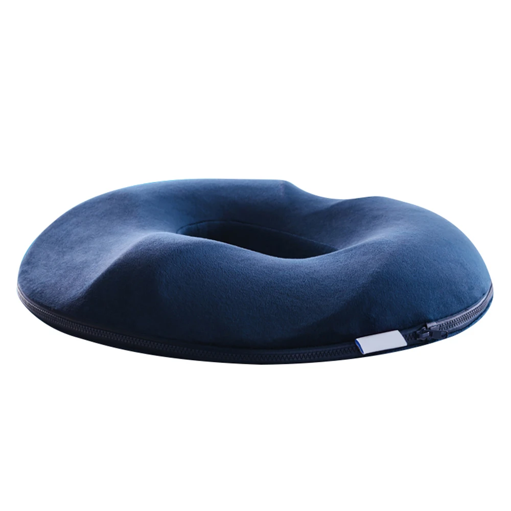 Комфортная подушка из пены в виде хвостовой кости, Ортопедическая подушка с эффектом пуш-ап для йоги, автомобиля, офиса, массажное кресло с защитой от геморроя