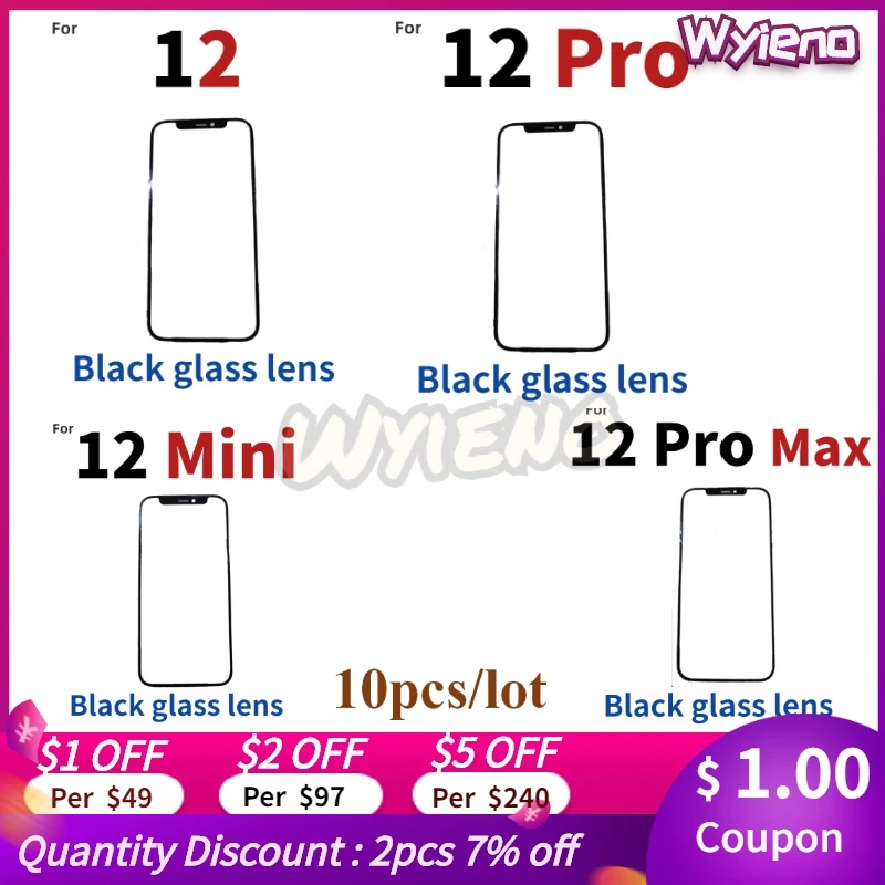 Wyieno крышка на дигитайзер ЖК Сенсорная панель для Iphone 12 / pro 12Pro max mini Передний
