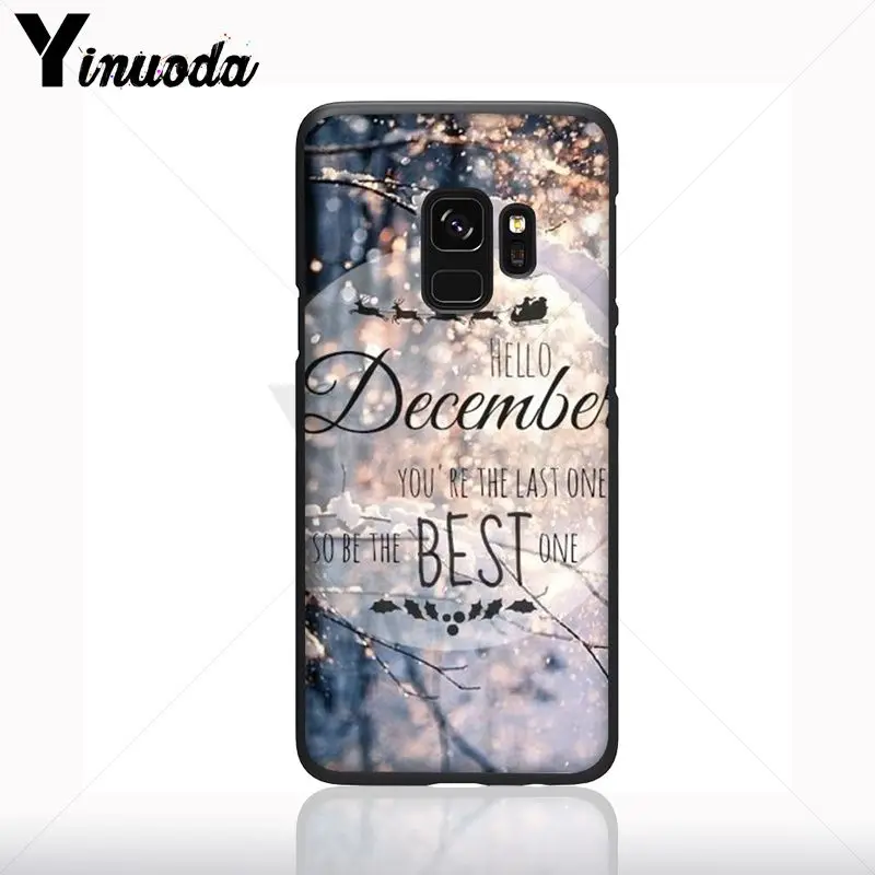 Case untuk Galaxy S9 Pemandangan Musim Dingin Salju Cell Phone Case untuk Samsung Galaxy S10plus S9 S8plus S10e A50 A70 A10 ponsel