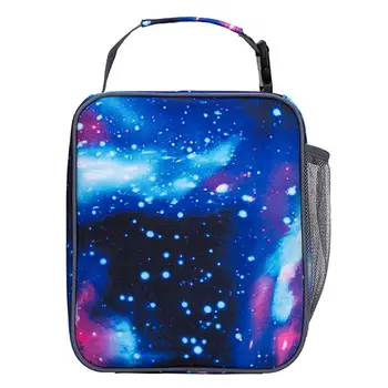 

Starry Sky Pattern Lunch Box Heat Insulated Cooler Meal Container for Office Work School Picnic