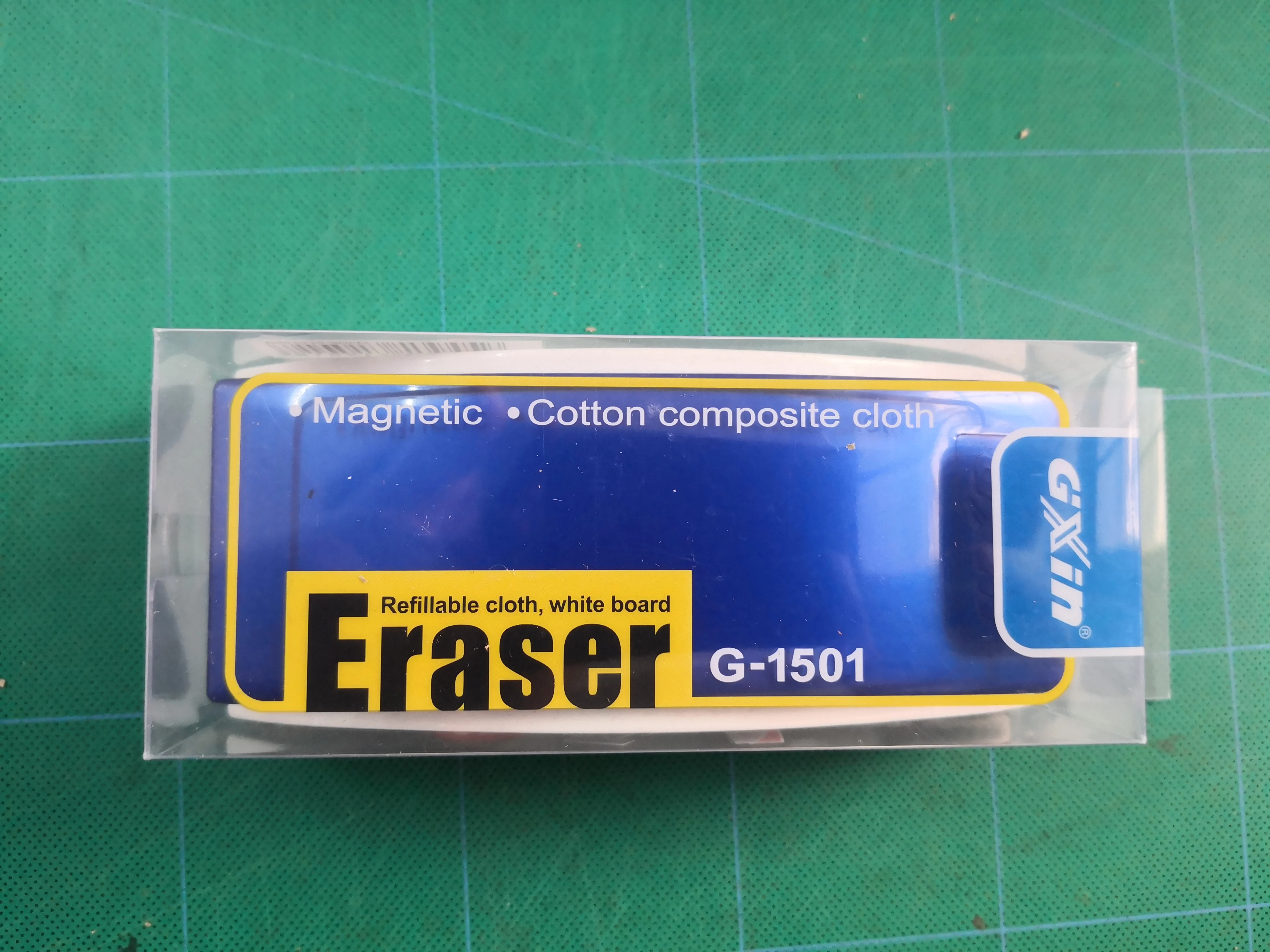 Gxin Eraser,With Magnet,Can Be Absorbed On The Steel Board.Cotton Composite Cloth,Wipe Off Easily.And Clearly,No Dirty Line Left