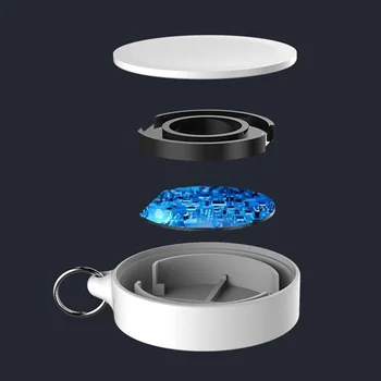 

Magnetic Station Fast Charging Pocket Smart Dock Round Keychain Portable Mini Travel Office Wireless Charger For Apple Watch