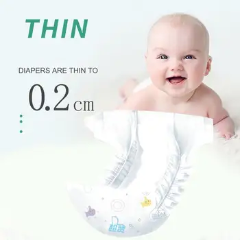 

Awesome Baby Diapers Ultra-Thin Breathable Economic Loading Urine 36Pcs
