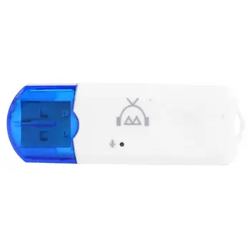 

USB Bluetooth Music Receiver A2DP Stereo Music Receiver Wireless Built-in mic Handsfree Adapter