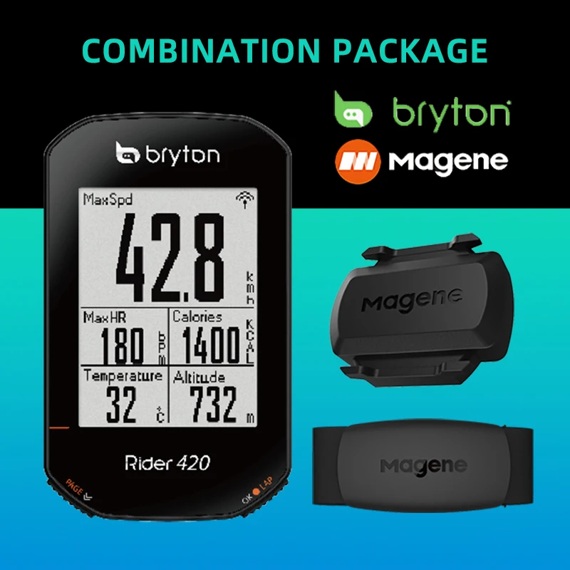 PROD 1005001860482515 Bryton Rider 420 320 GPS Bike Computer Bicycle
Wireless Stopwatch Speedometer Waterproof IPX7 Magene H64 HR60 Cycling
Odometer