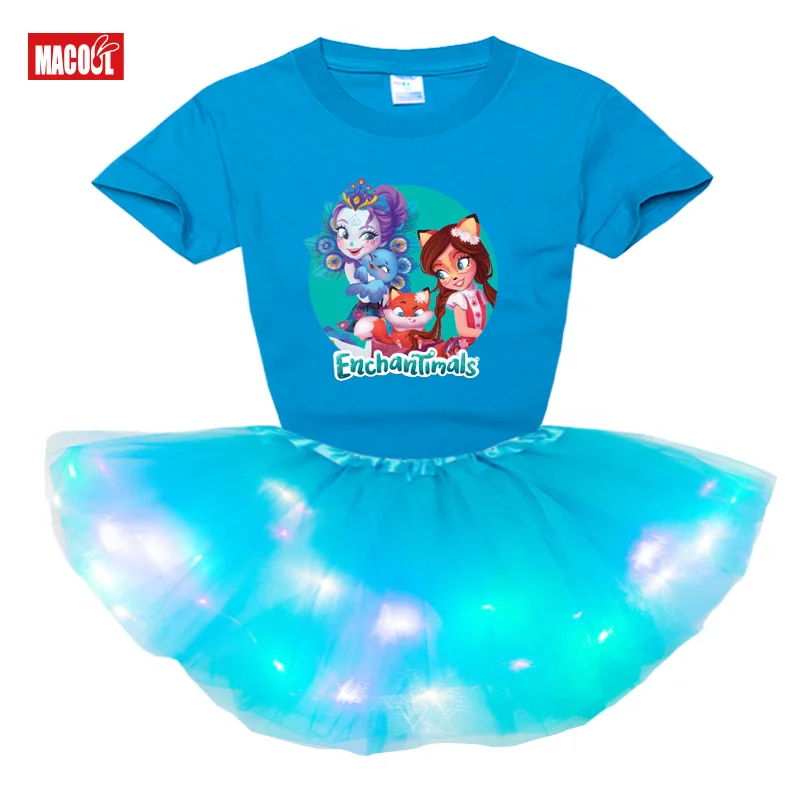 Ʈ   Ű   巹 Ʈ 2pcs   Ű Ʈ LED Ƽ 巹  t  enchantimals ǻ