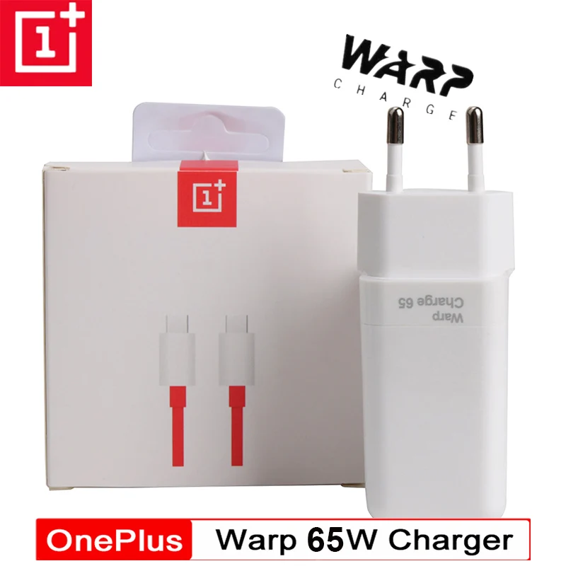 Оригинальное зарядное устройство Oneplus 65 Вт 8T для быстрой зарядки в европейском