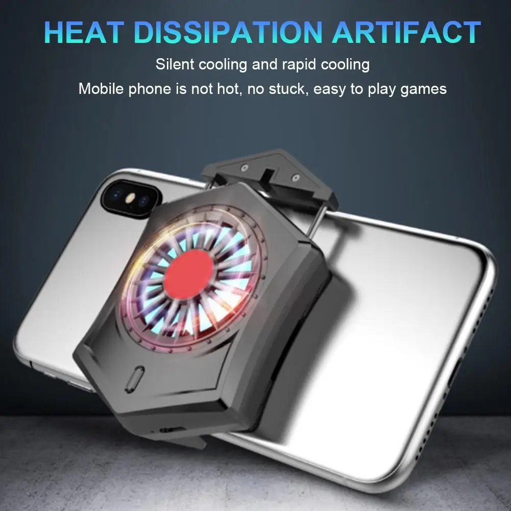 Радиатор с водяным охлаждением для мобильного телефона игровой контроллер охлаждающий вентилятор игровой геймпад теплоотвод для Apple Androi