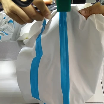 

Disposable One-piece Coveralls Hooded Dustproof Civil Protective Suit Overalls Full Safety Protection