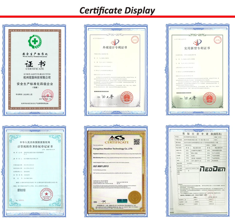 Certificate NO CE