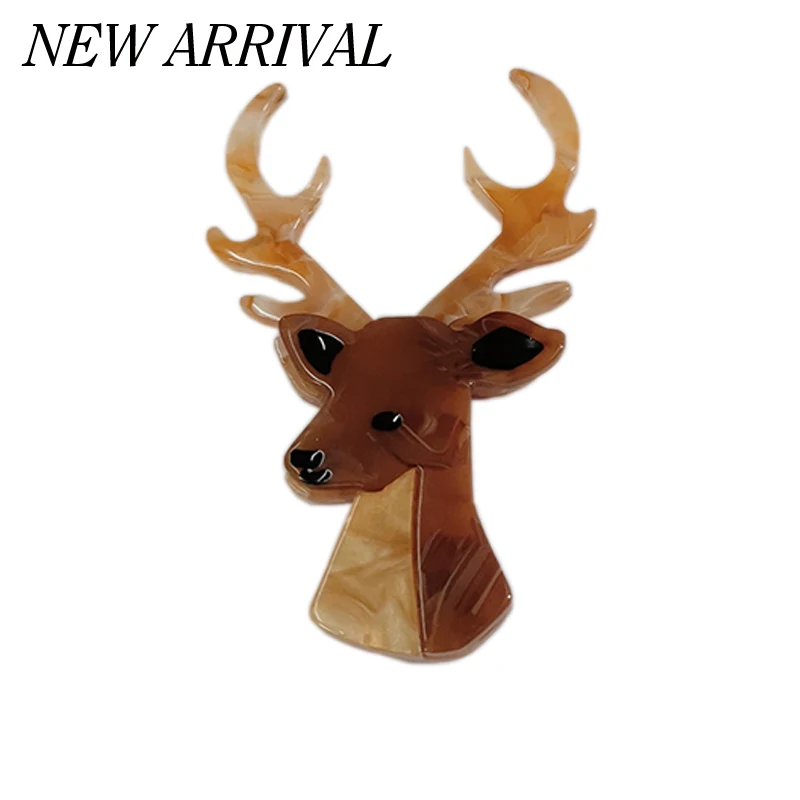 

New Arrival Fant&Jack Limited edition Christmas Elk Noel Nightmare Before Christmas Pin Brooch Man Women Acrylic Accessory