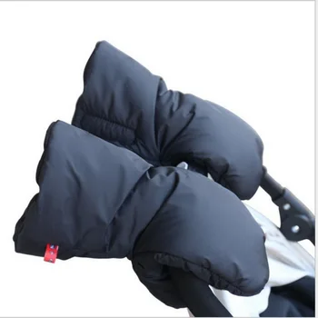 

DHL 100pair Winter Pram Hand Muff Baby Carriage Pushchair Warm Fur Fleece Hand Cover Cart Muff Glove Stroller Accessories