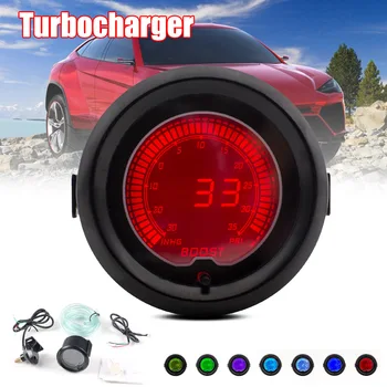 

Car Universal Turbocharger Gauge Racing Auto 7 Colors Vehicle Modification Parts Tool M8617