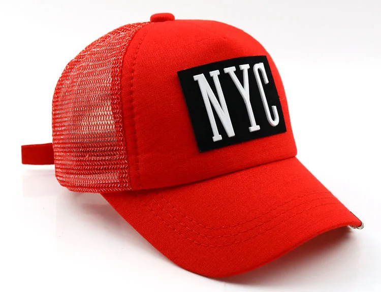 NYC Casquette Homme бейсбольная кепка для мальчиков Детская кепка бейсболка с сеткой шапка для девочек и мальчиков черная Базовая Кепка шапки 50-54 см F870