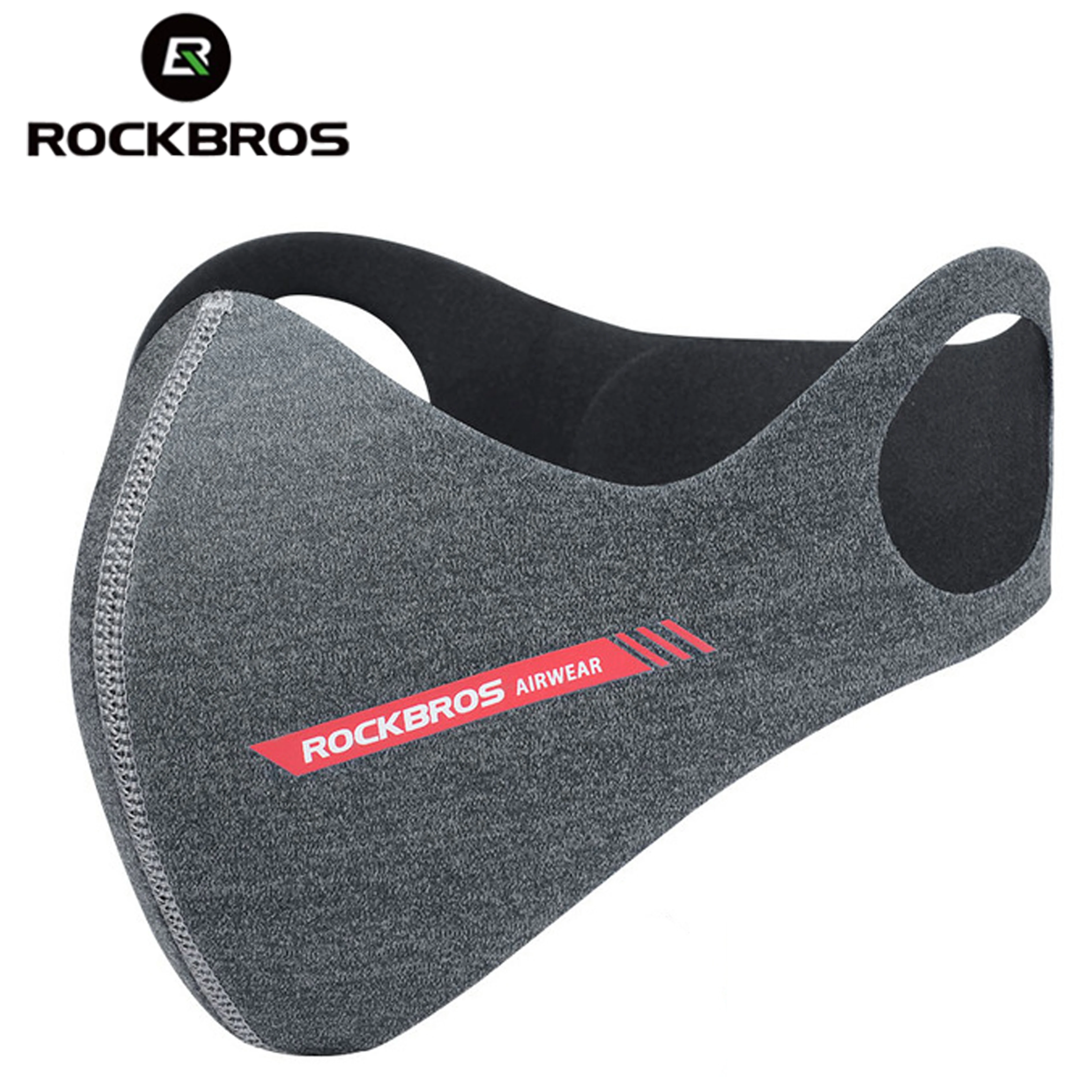 ROCKBROS Airsoft Mask Outdoor Sports Anti-Dust Respirator Half Face Bike Bicycle Riding on Mouth Jogging Filter | Спорт и