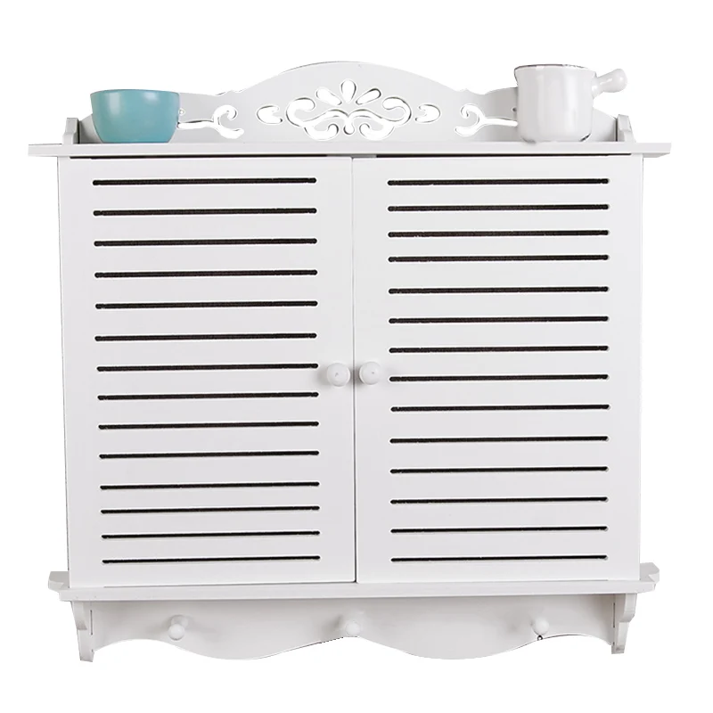 

Wall-Mounted Creative Decorative Meter Box Electric Box Garden Wall Decoration Multimedia Shielding Box DIY Hollow Carved Wood B