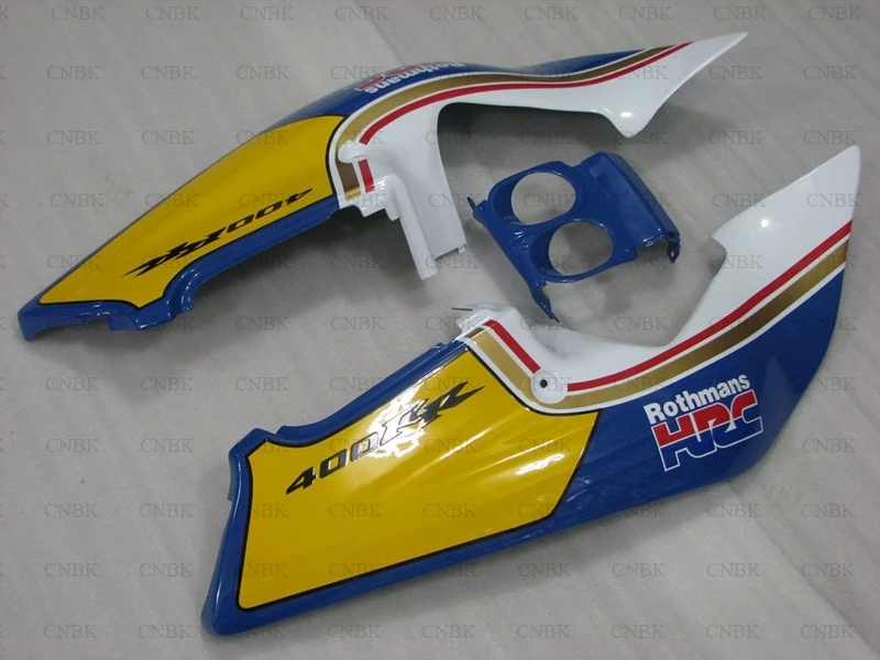Фитиль для CBR 400 RR 1988 Honda CBR400RR обтекатель CBR400 Abs 1987 - 1989 MC23 синий белый | Автомобили и