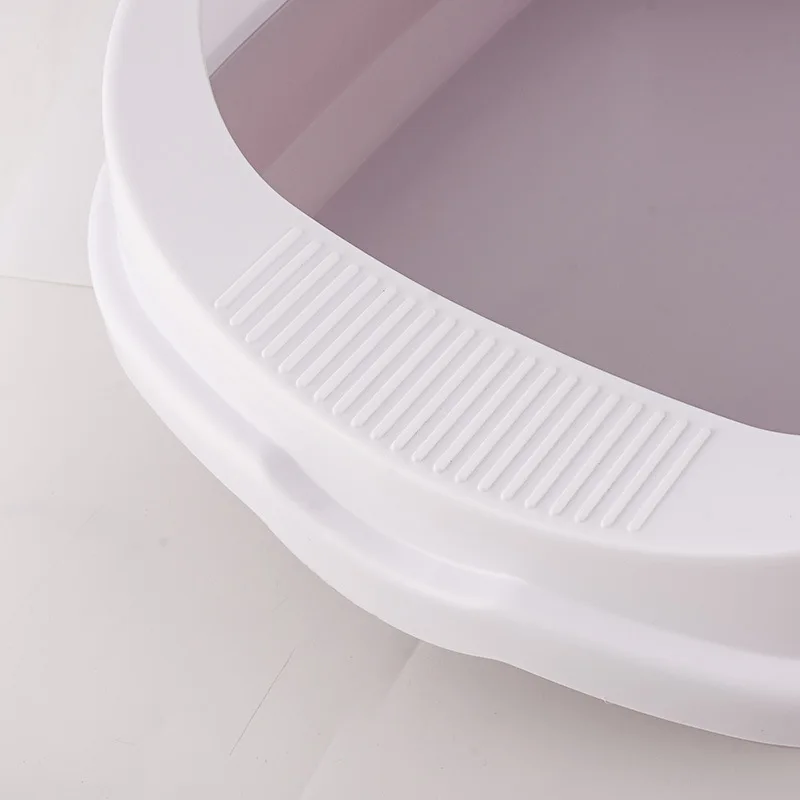 Pet Toilet Large Bedpan Anti Splash Cats Litter Box Cat Dog Tray with Scoop Kitten Dog Clean Toilette Plastic Sand Box Supplies