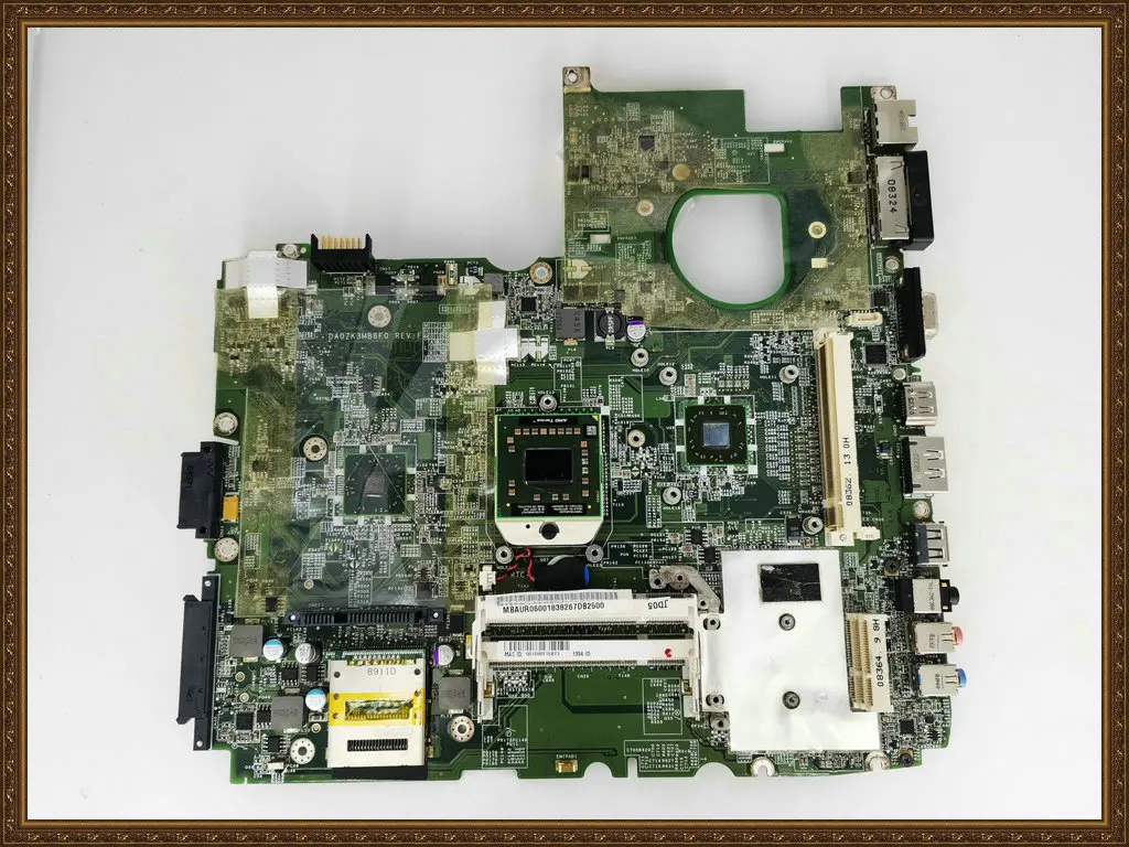 Материнская плата MBAUR06001 DA0ZK3MB6F0 для ноутбука Acer aspire 6530 6530G материнская DDR2 с