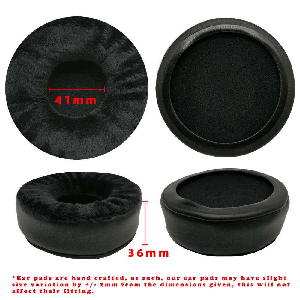 Substituição Ear Pads para Bluedio Headconjunto Peças Couro Almofada Veludo Earmuff Capa da Manga t5 t 5 - Image 3