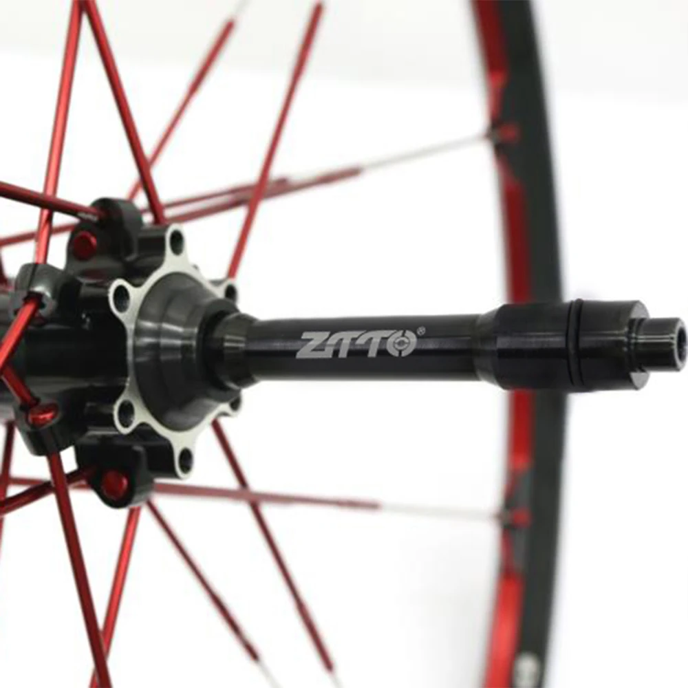 ZTTO Fiets Onderdelen MTB горный велосипед Voorwiel Steekas адаптер 15 мм адаптер 9 мм QR Spiesjes Fiets Quick release hub