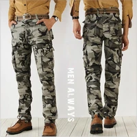 2024 Mens Trousers Autumn Army Green Fashion Men Cargo Pants Male Camouflage Pants size 38 1