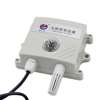 

Light Transmitter Illuminometer Illuminance Sensor Temperature and Humidity Brightness Meter Illuminance Meter Rs485
