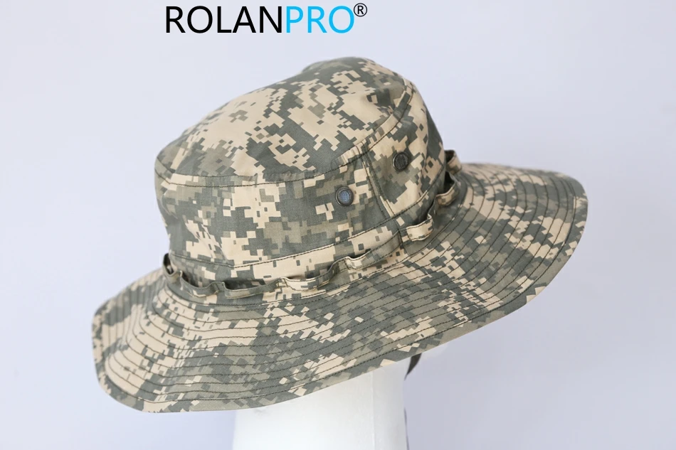 ROLANPRO летняя Панама страйкбол снайпер камуфляж Boonie шляпа Nepalese спецназ армия