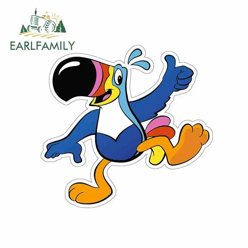 EARLFAMILY 13 см x 12 4 для Toucan Sam водонепроницаемый аниме мультфильм виниловые наклейки