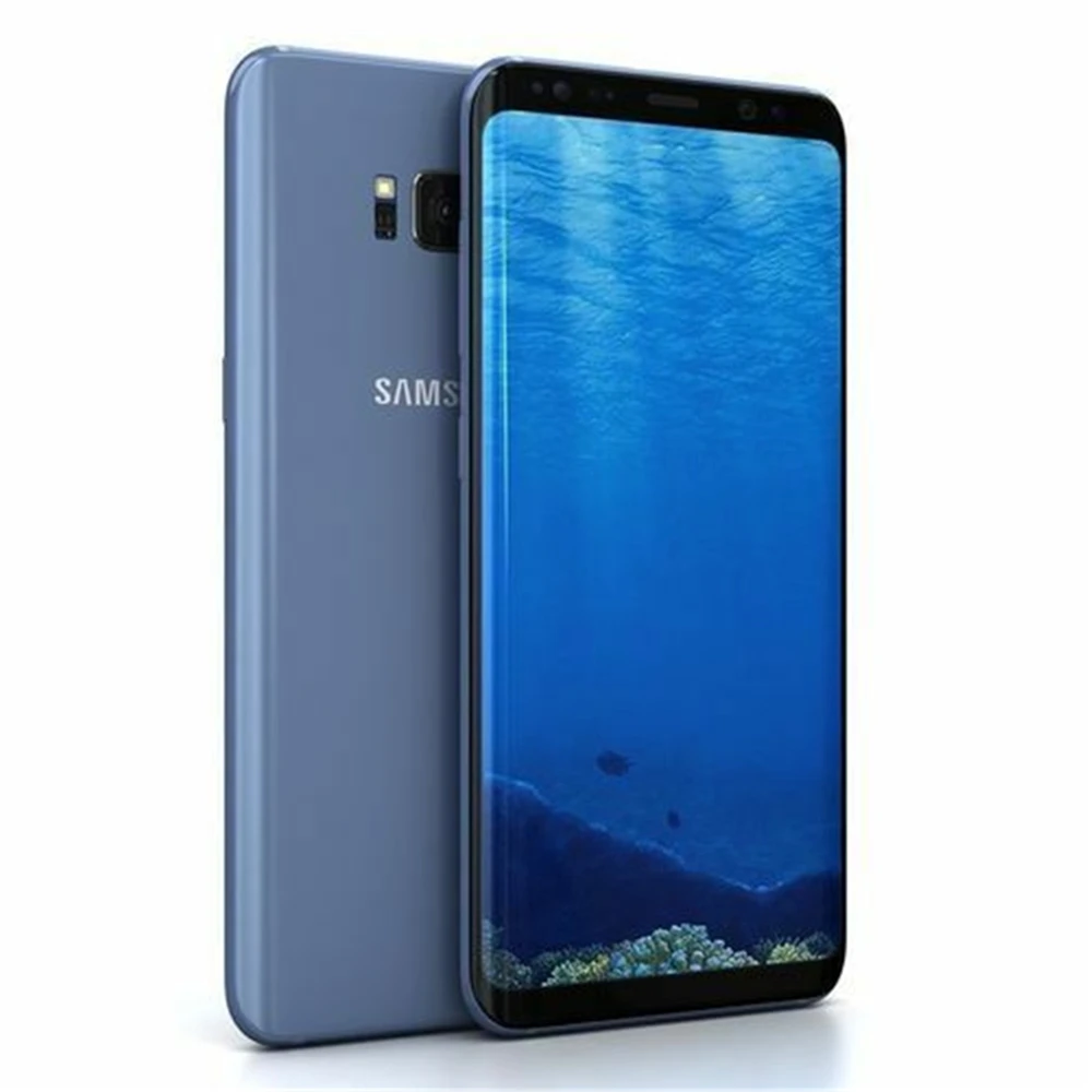 Samsung Galaxy S8 G950F оригинальная глобальная версия Android телефон Exynos Восьмиядерный 5," 12 МП и 8 Мп ram 4 Гб rom 64 Гб NFC отпечаток пальца