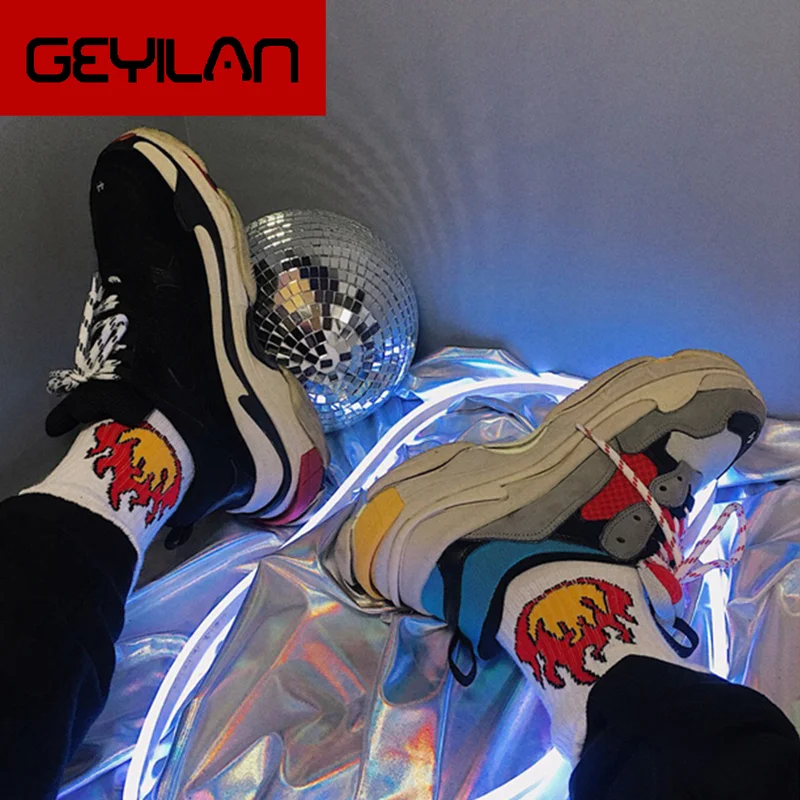 

Hot Shoes Woman Lace Up Women Sneakers Mixed Color Casual Shoes Sapato Feminino High Quality Round Toe Outdoor Trendy Footwear