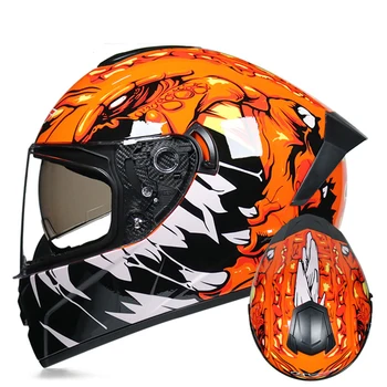 

NEW DOT Approved Motorcycle Helmet Full Face Casque Moto Motocross Helmet Casco Crash Motorbike Helmet Capacete