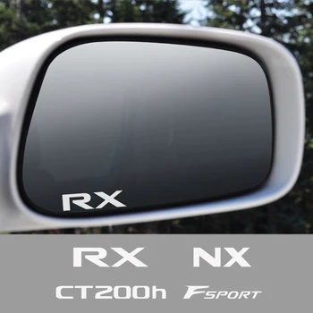 

4PCS Reflective Car Rearview Mirror Vinyl Sticker For Lexus RX 300 IS 250 GX 400 UX 200 NX LX LS GS ES CT200h Fsport Accessories