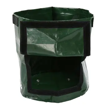 

DIY 1pc Cultivation Planting Container Bag Plant Grow Bag Potato Grow Planter Vegetable Growing Thicken Garden Pot for Home