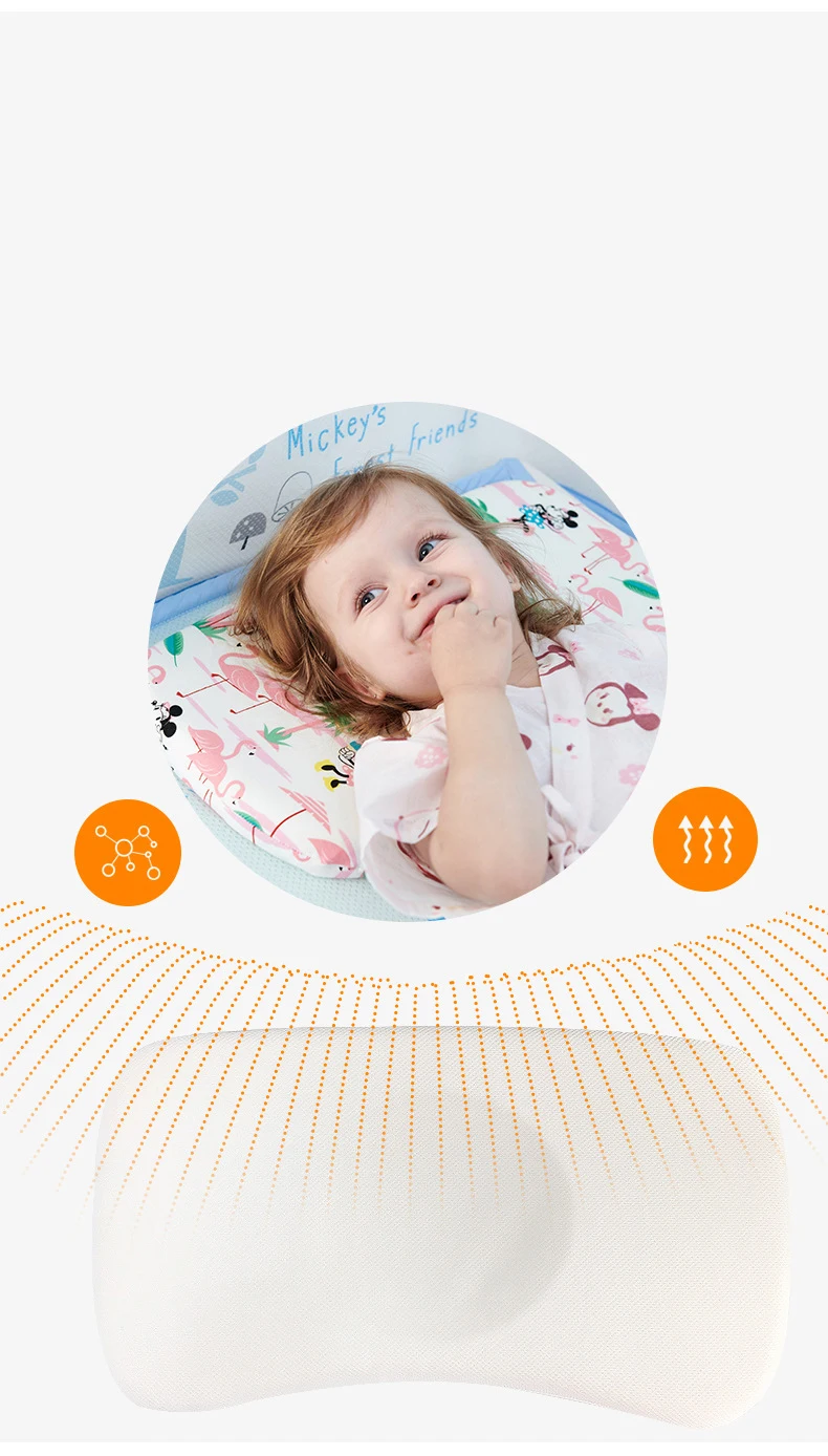 Детская подушка Дисней от 0 до 3 лет, подушка для шеи от 3 до 12 лет, детская подушка с эффектом памяти, детская подушка, четыре сезона