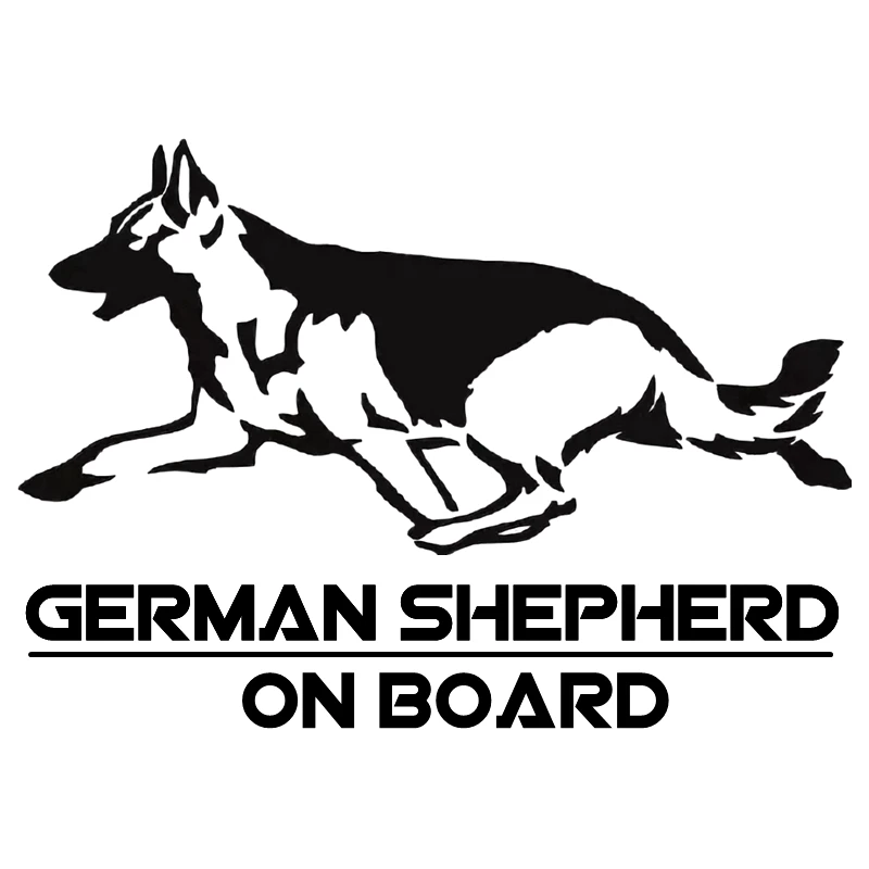 CS-1615#20*14см наклейки на авто German Shepherd on board водонепроницаемые наклейки на машину наклейка для авто автонаклейка стикер этикеты винила наклейки стайлинга автомобилей украшения