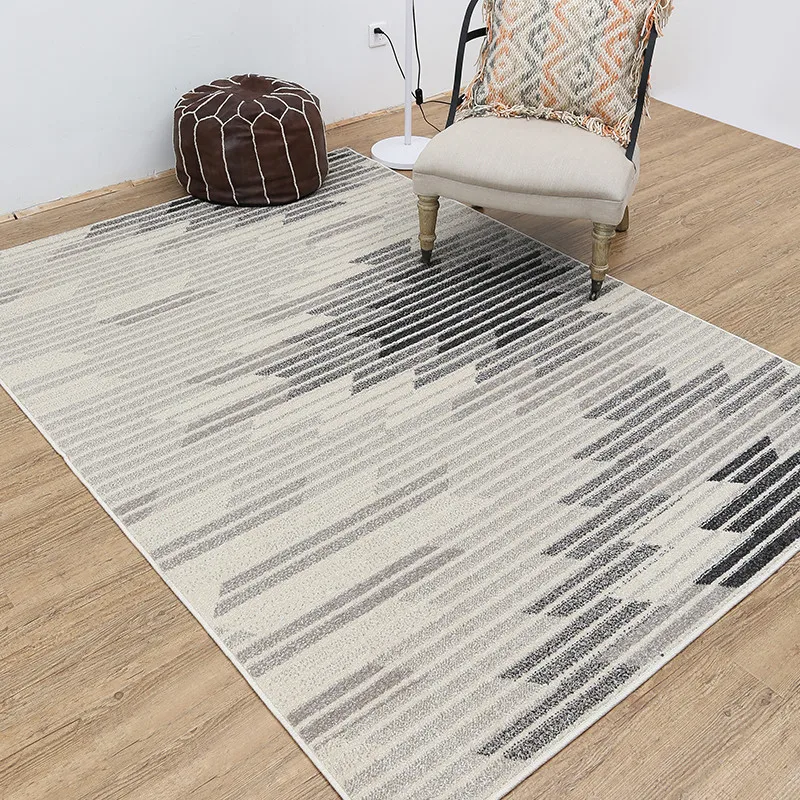 Modern Simple Living Room Coffee Table Sofa Carpet New Morocco Style Kilim Soft Carpets For Living Room Non-slip Rugs CF