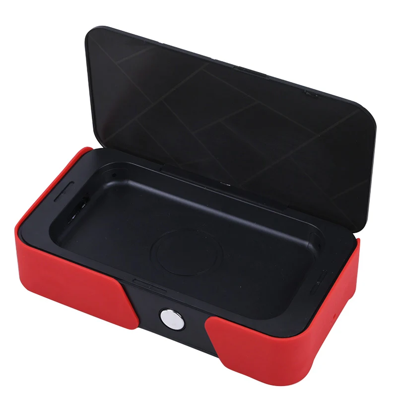 

UV Light Cleaner Intelligent Voice Universal Wireless Charger Multifunctional Box for Smartphones OD889