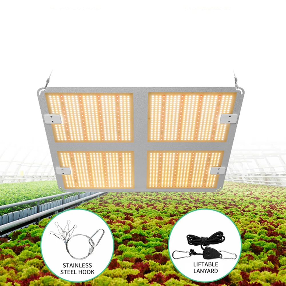 

LEADLY Led Grow Light Quantum Plate Plant Grow Lights Full Spectrum Growing Lamp Plant Flower Vegetable Greenhouse Plant Light