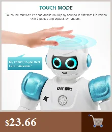 Радиоуправляемый робот с дистанционным управлением, умные экшн-фигурки для ходьбы, пения, танцев, программируемые жестовые Сенсорные игрушки, подарок для детей