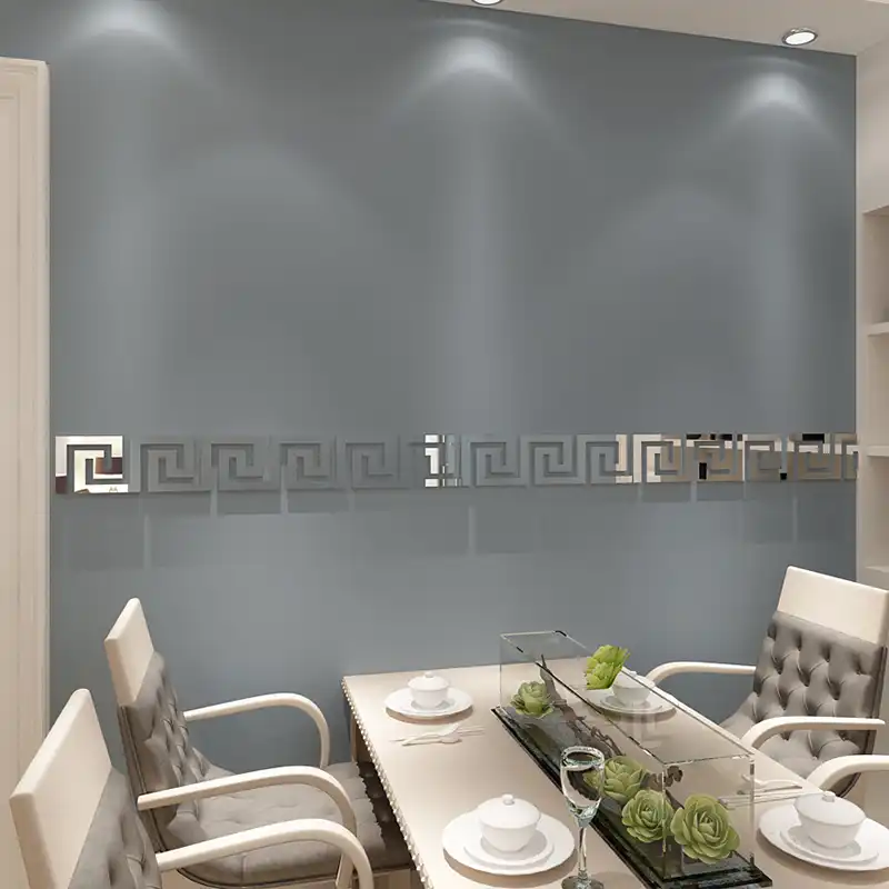 La Linea De La Cintura Acrilico 3d Espejo Pegatinas De Pared De