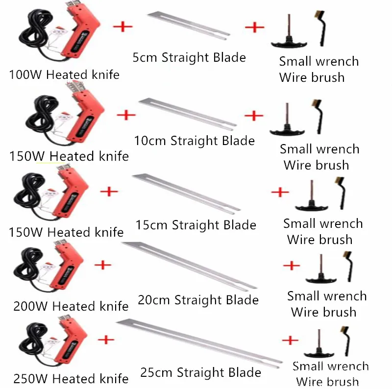 Электрический горячий нож резак пены горячий провод пенополистирол ремесло инструмент 220 В Пена Губка резка нагреваемый нож Горячий нагрев резак+ лезвие