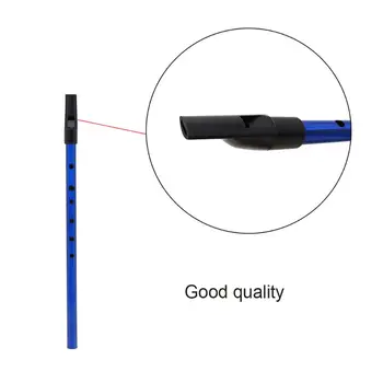 

1PC High Quality D Tone Irish Whistle Different colors Tin Mouth Flute Purple drop