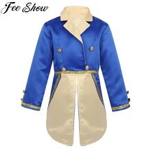 FEESHOW для мальчиков младенцев Косплей Костюм принцессы смокинг куртка фрак повседневная одежда Хэллоуин косплей фото тема Вечерние