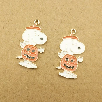 

10pcs 14x26mm enamel cartoon charm for jewelry making and crafting fashion earring pendant bracelet charm