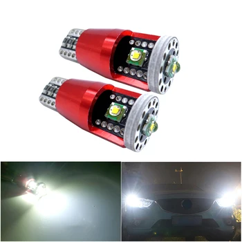 

2x T10 LED Canbus W5W 921 Car Led Light Cree Chip Clearance DRL Number Backup Reverse Parking Light Interior Lamp 12V 24V White